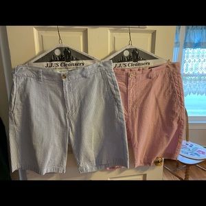 Vineyard Vines Seersucker Pin Stripes Shorts
